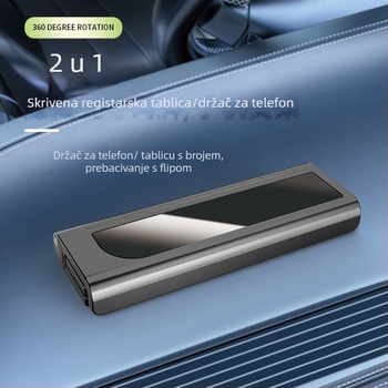 Plastična skrivena privremena tablica za parkiranje s telefonskim brojem, model HH-088, ispis logotipa, prilagođavanje, Tianxi