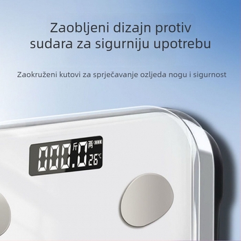 Vaga za tjelesnu masnoću – inteligentna, visoke preciznosti, za odrasle, marka Unique