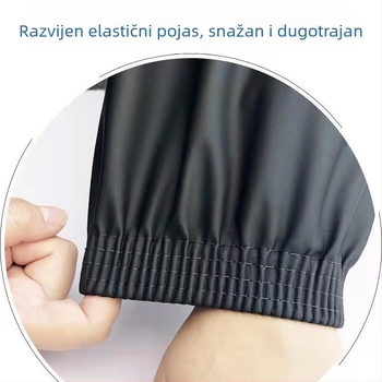 Kožni rukav za podlakticu - vodootporan i otporan na ulje, produženi PU premaz, za odrasle, unisex, kuhinjska rad