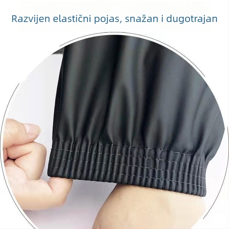 Kožni rukav za podlakticu - vodootporan i otporan na ulje, produženi PU premaz, za odrasle, unisex, kuhinjska rad