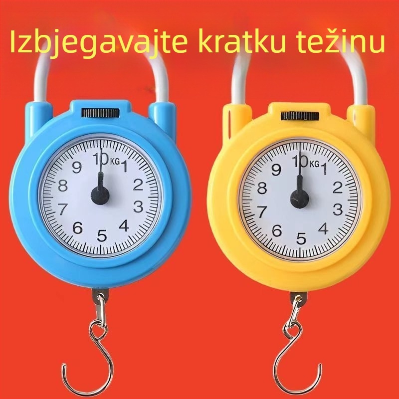 Prijenosna ručna vaga s oprugom za putovanja i obrazovanje