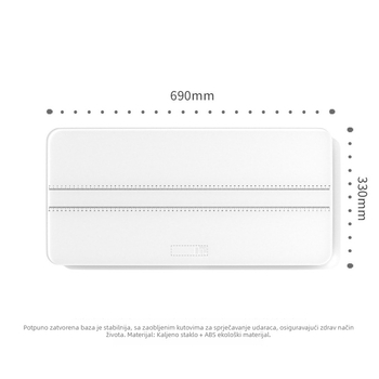 Visoko precizna elektronička vaga s rezolucijom 10 g, kapacitet 20 kg, višenamjenska za bebe, kućne ljubimce i pošiljke