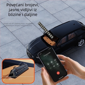 Metalni stolni kalendar za automobilnu ukrasu, model 1714, skriveni tip, mogućnost tiska logotipa