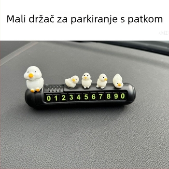 Mengya crtani znak za parkiranje auta, plastični materijal, model 045, veličina 13×3 cm, prilagodljiv