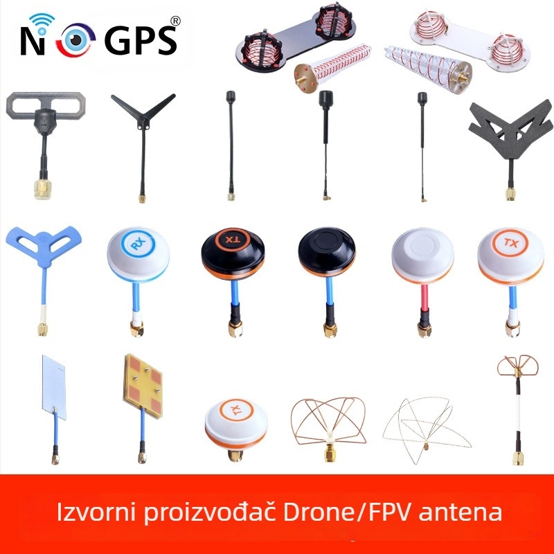 Antena za dron visoki zisk 5.8 GHz, Mushroom Head, 2 dB, 50 Ω, VSWR ≤ 2.0