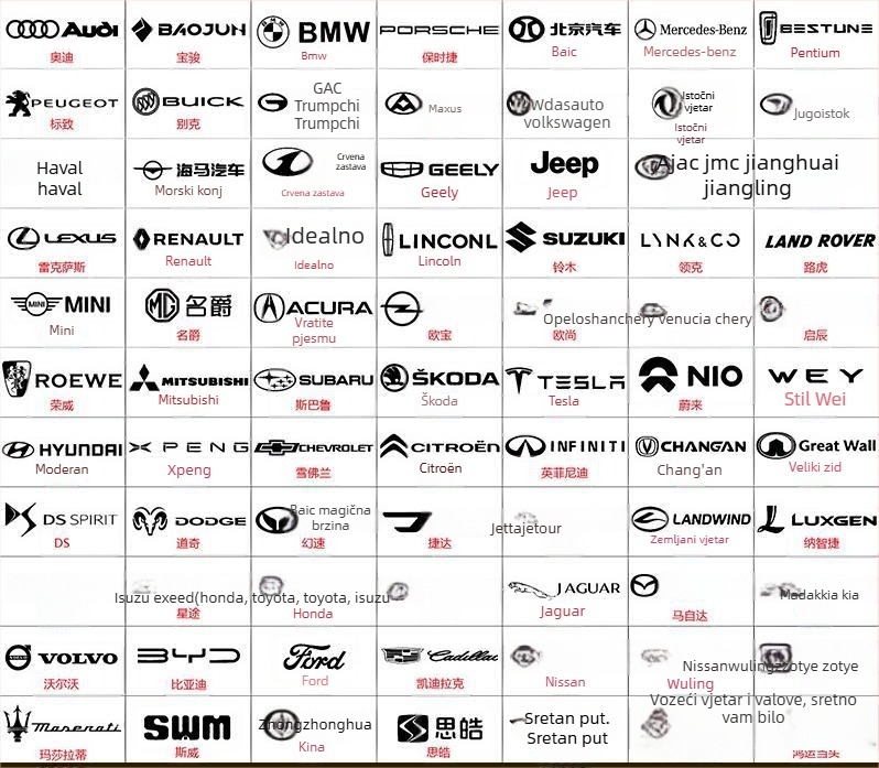 Luminiscentna metalna privremena tablica za parkiranje automobila, model XP-B58, s magnetskim pričvršćivanjem i mogućnošću tiska logotipa