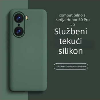 Kućište za HONOR 60 Pro od tekućeg silikona – otporno na habanje, padove, otiske prstiju, premaz spreja