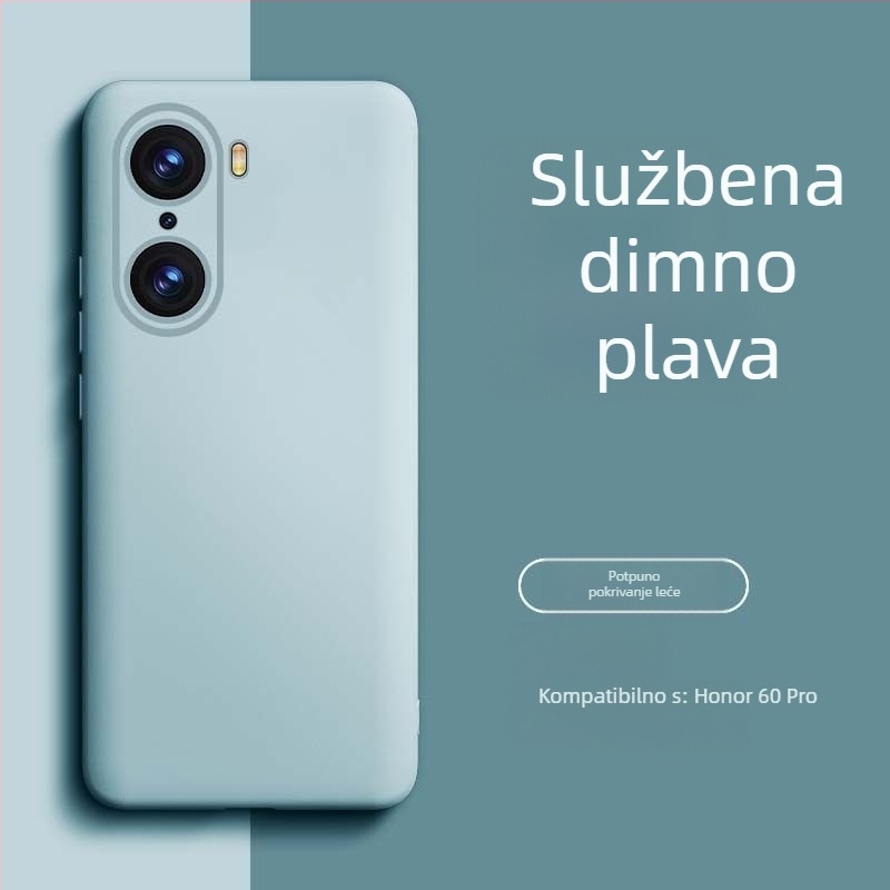 Kućište za HONOR 60 Pro od tekućeg silikona – otporno na habanje, padove, otiske prstiju, premaz spreja