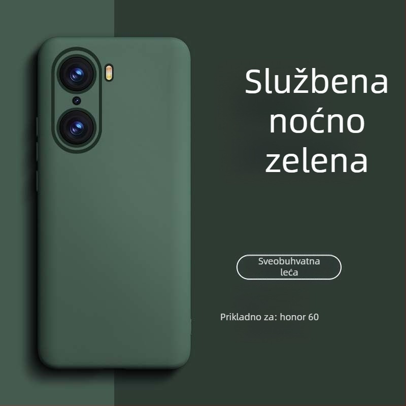 Kućište za HONOR 60 Pro od tekućeg silikona – otporno na habanje, padove, otiske prstiju, premaz spreja
