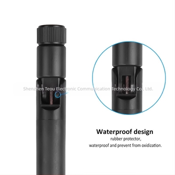 2.4/5/5.8 GHz dvopojasna Glue Stick antena, 6 dBi dobitka, izlazna impedancija 75 Ω, SWR ≤ 1.5