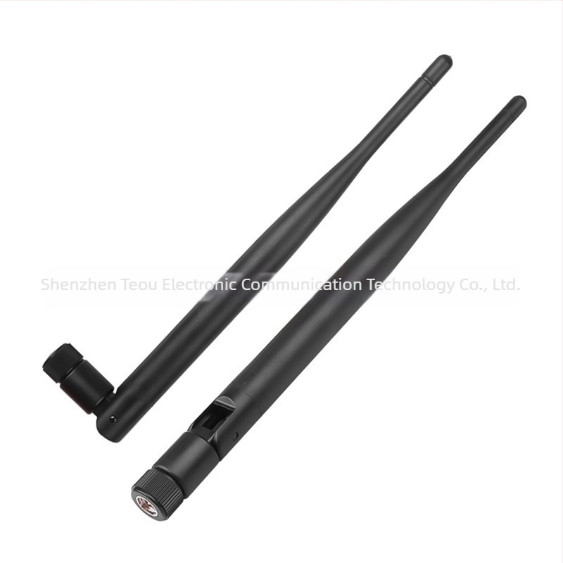 2.4/5/5.8 GHz dvopojasna Glue Stick antena, 6 dBi dobitka, izlazna impedancija 75 Ω, SWR ≤ 1.5