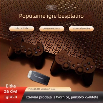 Nostalgična gaming konzola K9 s Androidom, HDMI, memorija 32/64/128 GB, za 2 igrača