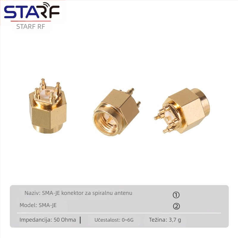STA-301 GNSS spiralna antena kućište, četiri rama, dobitak 32 dBi, SWR ≤ 1.8, impedancija 50 Ω