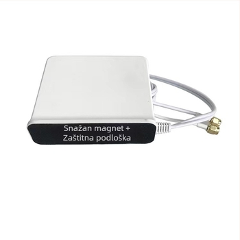 WiFi 6 antena za usmjerivač, dobitak 12 dBi, SMA konektor, dvostruka žična konstrukcija, SWR ≤ 1.5