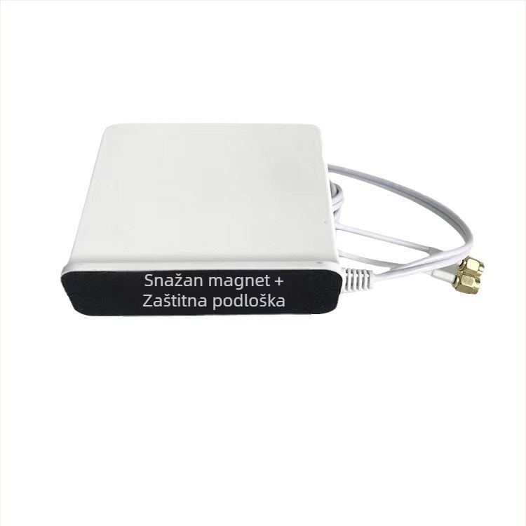 WiFi 6 antena za usmjerivač, dobitak 12 dBi, SMA konektor, dvostruka žična konstrukcija, SWR ≤ 1.5