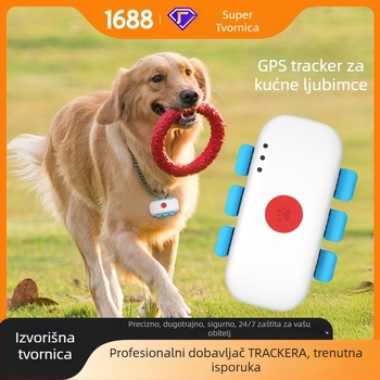 GPS lokator za kućne ljubimce s dvosmjernim pozivom, vodootporan IPX-6, točnost <10 m, trajanje baterije 5 dana, model F35-global