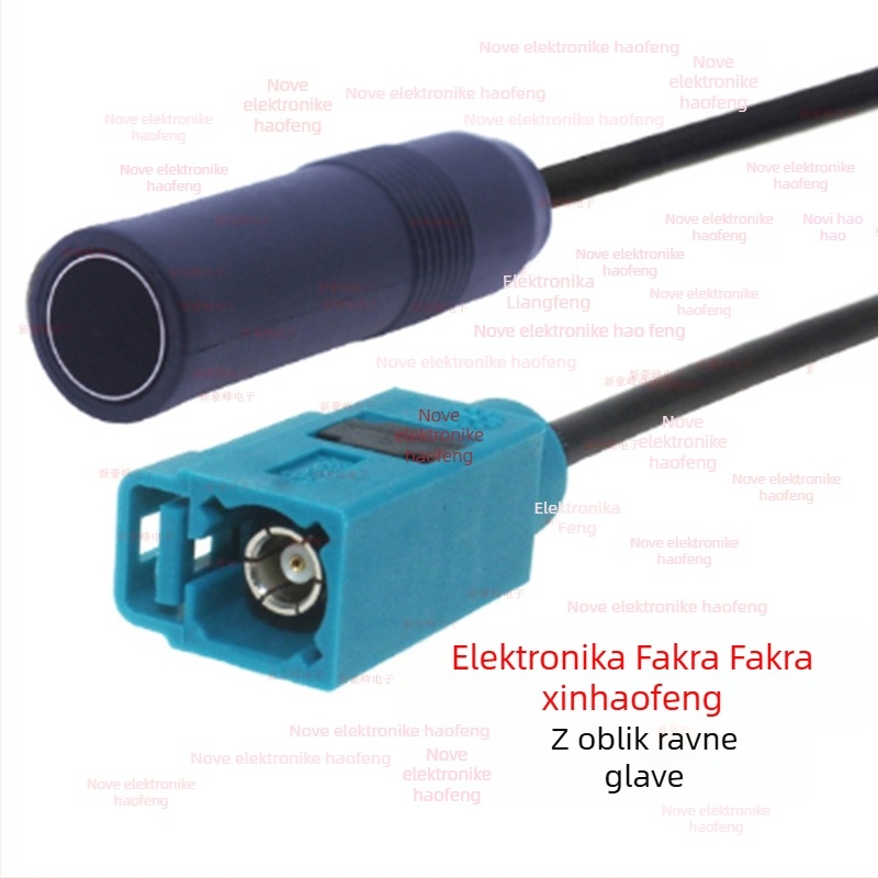 Kabel za proširenje GPS antene s Fakra Z ženskim priključkom za automobilsku utičnicu, RF RG174 kabel