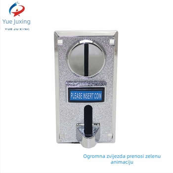 Prihvatnik novčića za automatske uređaje — više valuta, strani novčići, 4P sučelje, plastično kućište, težina 0,3 kg
