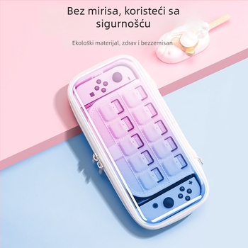 Nintendo Switch OLED zaštitna torbica i skladišna vreća – čvrsti PC+EVA kućište, 1:1 kompatibilnost s konzolom, puni set dodatne opreme