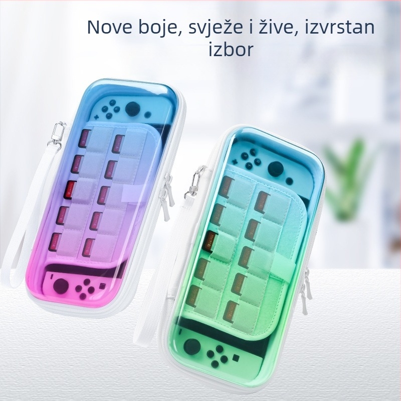 Nintendo Switch OLED zaštitna torbica i skladišna vreća – čvrsti PC+EVA kućište, 1:1 kompatibilnost s konzolom, puni set dodatne opreme
