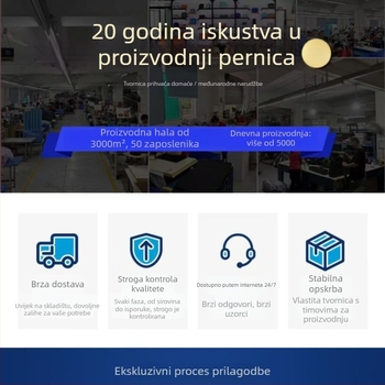 Pernica s četiri odjeljka, minimalistički stil, materijal Oxford, velik kapacitet, za osnovnoškolce