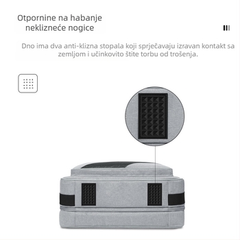 Torba za PS5 konzolu i kontroler – otporna na ogrebotine i habanje, poliester, šivena, kompatibilna sa Sony PS5, težina 1,07 kg