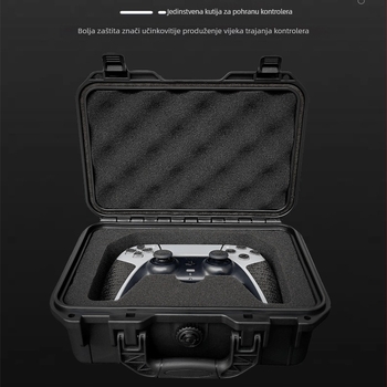 Kutija za pohranu gamepada Switch Pro/PS5/Xbox – prijenosna tvrda zaštita, injekcijsko oblikovanje, PP materijal s visoko gustoćnom pjenom, kompatibilna većinom gamepada
