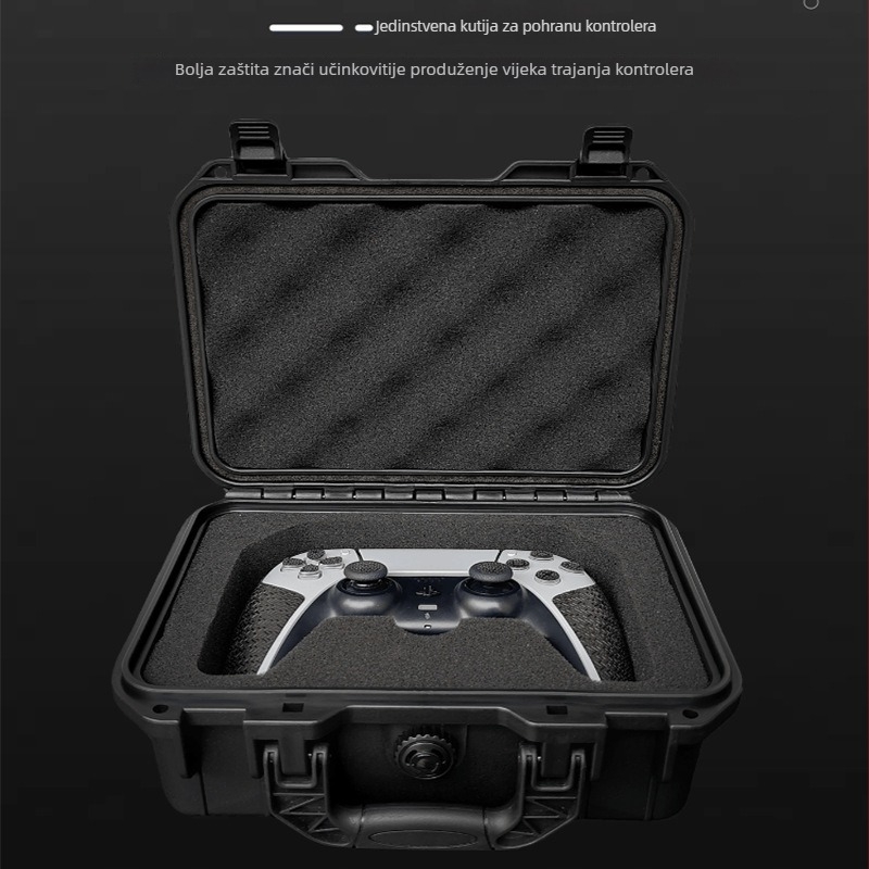 Kutija za pohranu gamepada Switch Pro/PS5/Xbox – prijenosna tvrda zaštita, injekcijsko oblikovanje, PP materijal s visoko gustoćnom pjenom, kompatibilna većinom gamepada