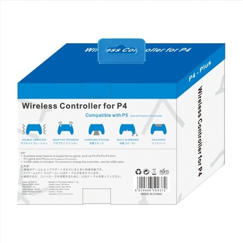 Bežični kontroler za igranje T28 USB-C s vibracijom, za PC i PS4