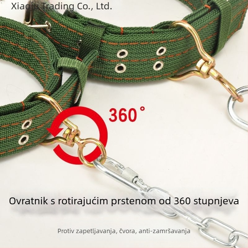 Xiaoju metalni lanac za pse, povodac i ogrlica — lančići i užad za kućne ljubimce