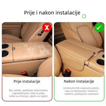Kožna navlaka za središnji naslon za ruku s podiznim jastučićem za Lantu Dreamer