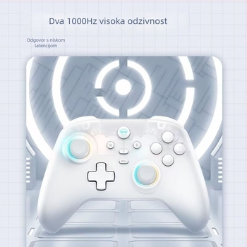 G3V2 trostruko bežični game controller s Bluetoothom i USB-C-jem, Hall senzor joystick i okidač za PC
