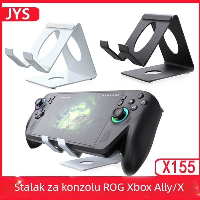 Stolni držač za ROG Xbox Ally/X Handheld, Switch OLED, Switch 2 i Steam Deck — Čelična konstrukcija, Model JYS-X155