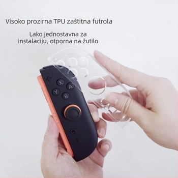 Switch2 Zaštitna maska za lijevi i desni upravljač, Materijal PC/TPU, Kompatibilno s generacijom Switch2, Težina 100 g