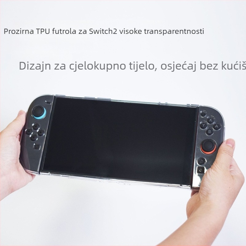 Switch2 Zaštitna maska za lijevi i desni upravljač, Materijal PC/TPU, Kompatibilno s generacijom Switch2, Težina 100 g