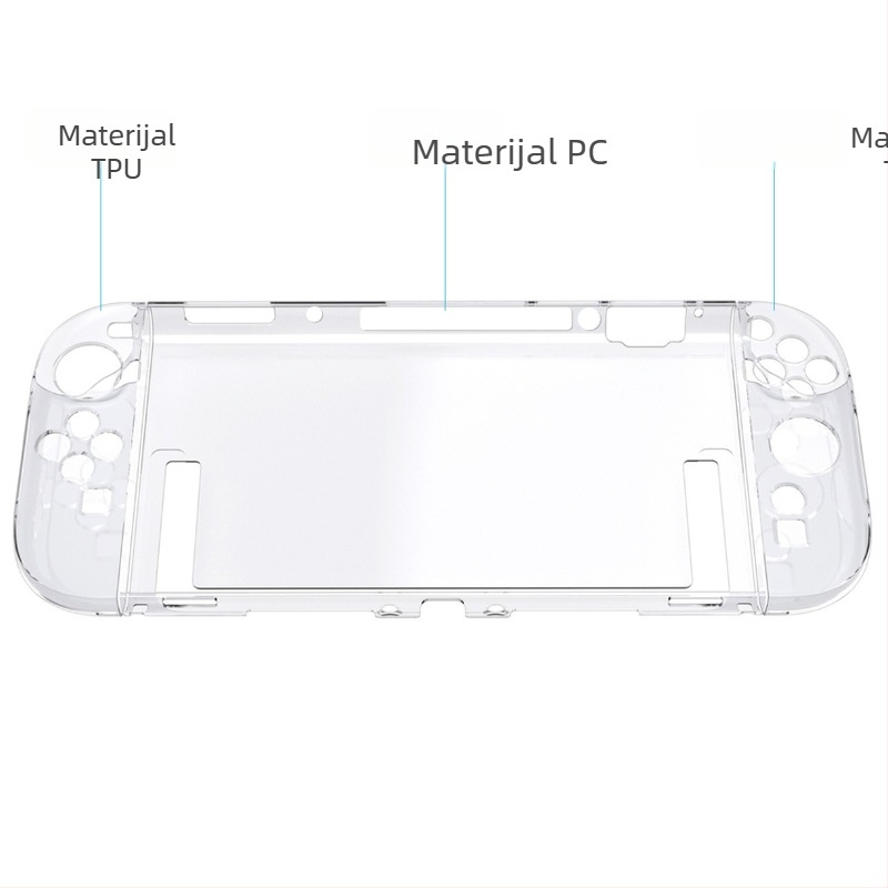 Switch2 Zaštitna maska za lijevi i desni upravljač, Materijal PC/TPU, Kompatibilno s generacijom Switch2, Težina 100 g