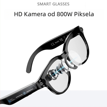 Pametne naočale s Bluetooth pozivima, fotografiranjem i snimanjem videa, prijevodom i prepoznavanjem, HD kamerom, upravljanje dodirom i gumbom