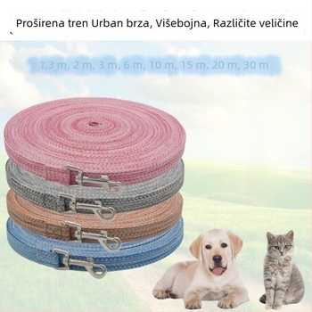 Trening užet od užeta za pse i mačke, neproširivo, materijal: Drugo; kategorija: lanci i užad za kućne ljubimce.