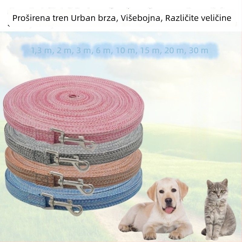 Trening užet od užeta za pse i mačke, neproširivo, materijal: Drugo; kategorija: lanci i užad za kućne ljubimce.