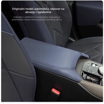 BMW X3 2025 Središnji naslon za ruku jastučić – Chenille materijal, prilagodljiv, kompatibilan s BMW X3 2025