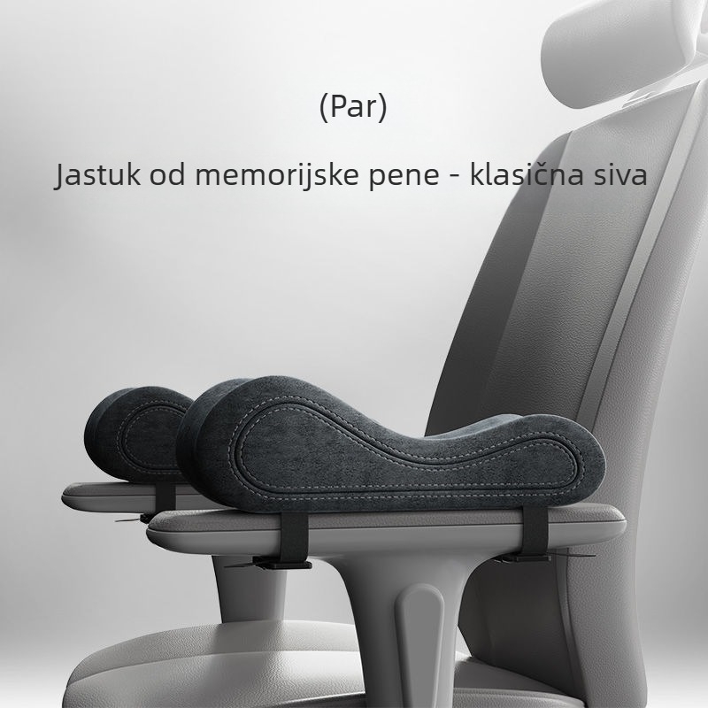 Univerzalna podložica za naslon za ruku s memorijskom penom za uredske i gaming stolice