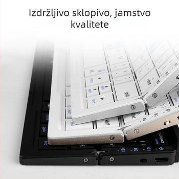 BOW HB199 Sklopiva Bluetooth Tastatura, Univerzalna Kompatibilnost, Bluetooth Sučelje, Ergonomski Dizajn, OEM Obrada