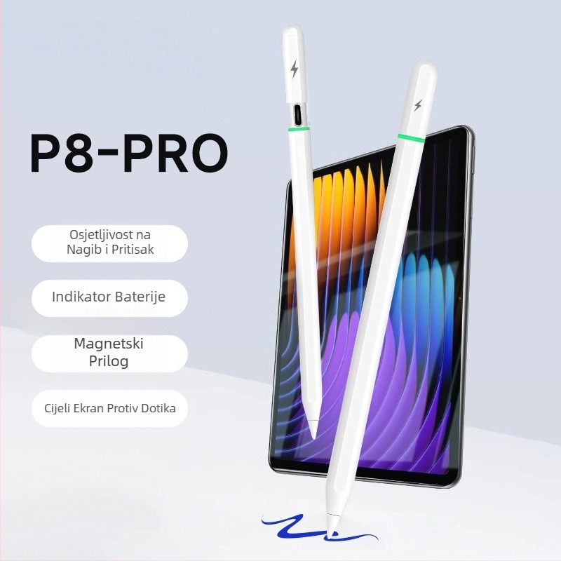 A88s stylus za iPad – kapacitivni stilus za iPad, kompatibilan s Apple Pencil, lansiran 2024-02-17