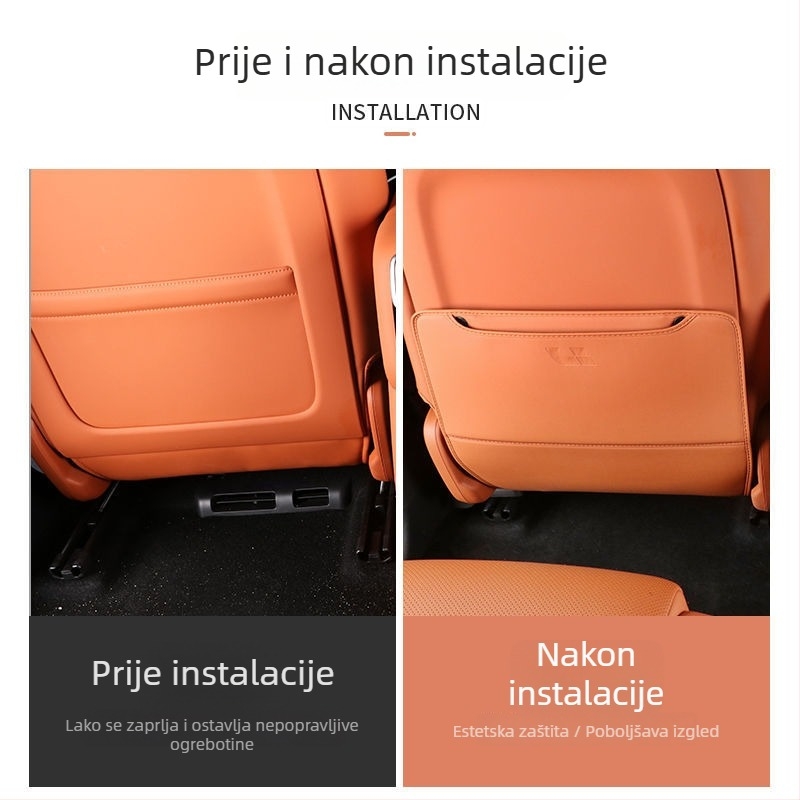 Zaštitna ploča naslona stražnjeg sjedala za L6 – unutarnje obloge, zaštita od udaraca, Marka: 1