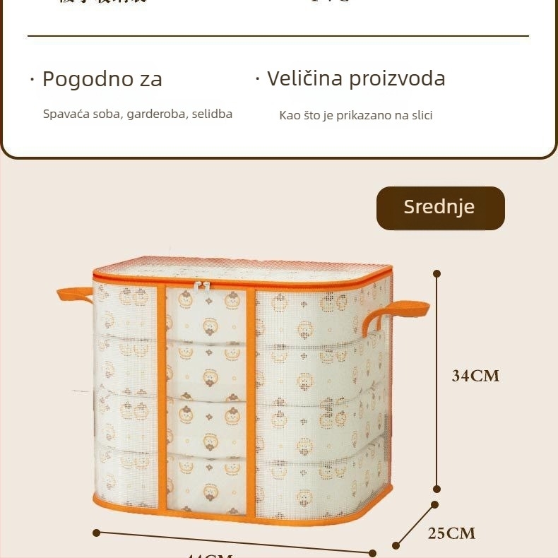 Torba za pohranu deke – velika zapremina, vodootporan putni organizator za deke i odjeću, poliester, višekorisna (2024)