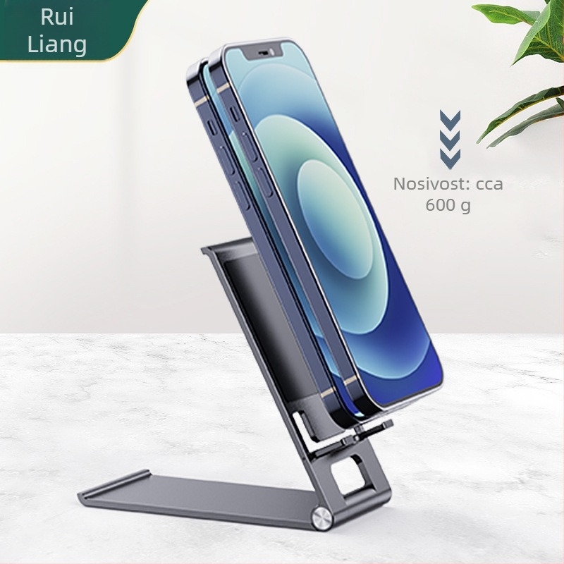 Držač za telefon od aluminijske legure, tip Lazy Man Bracket, opća kompatibilnost