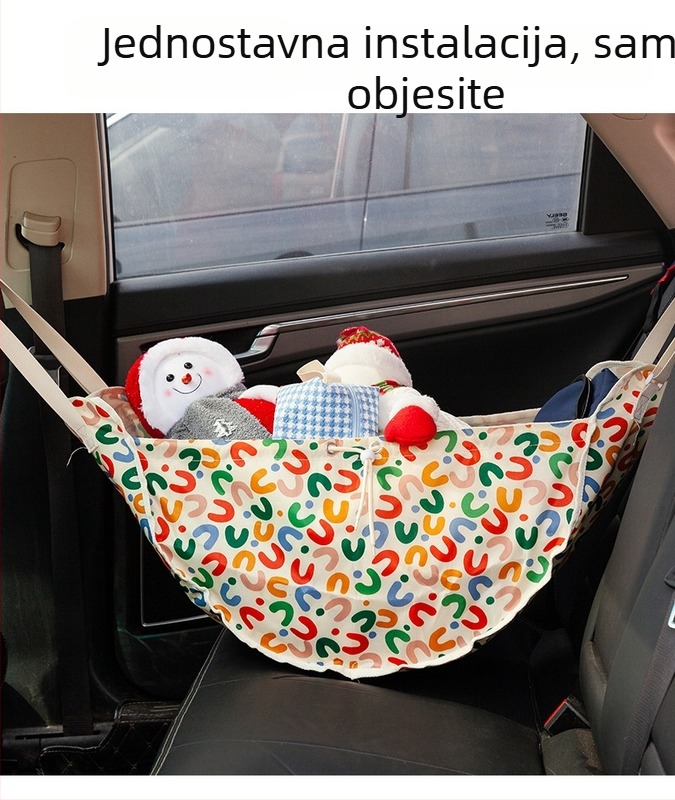 bobokey Torba za pohranu na stražnjoj strani sjedala, Oxford platno, viseći organizator s ručkom