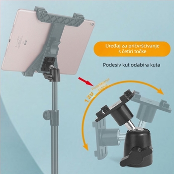 Tip More Lazy-Man držač za telefone i tablete s rotirajućom glavom — plastika, opći stil