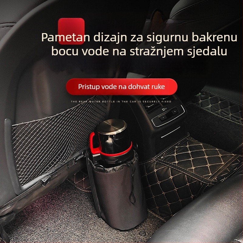 Torba za pohranu čajnika u automobilu, vodootporna tkanina, viseći dizajn uz stražnje sjedalo, uz bočnu stranu središnje konzole