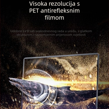 Zaštitni film za privatnost zaslona za prijenosna računala, stolna računala i tablete | PET materijal | 25° anti-pogled | Clip-On